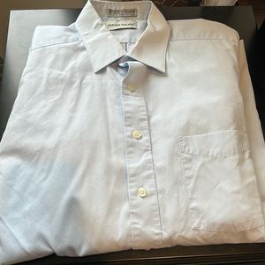 David Taylor blue dress shirt